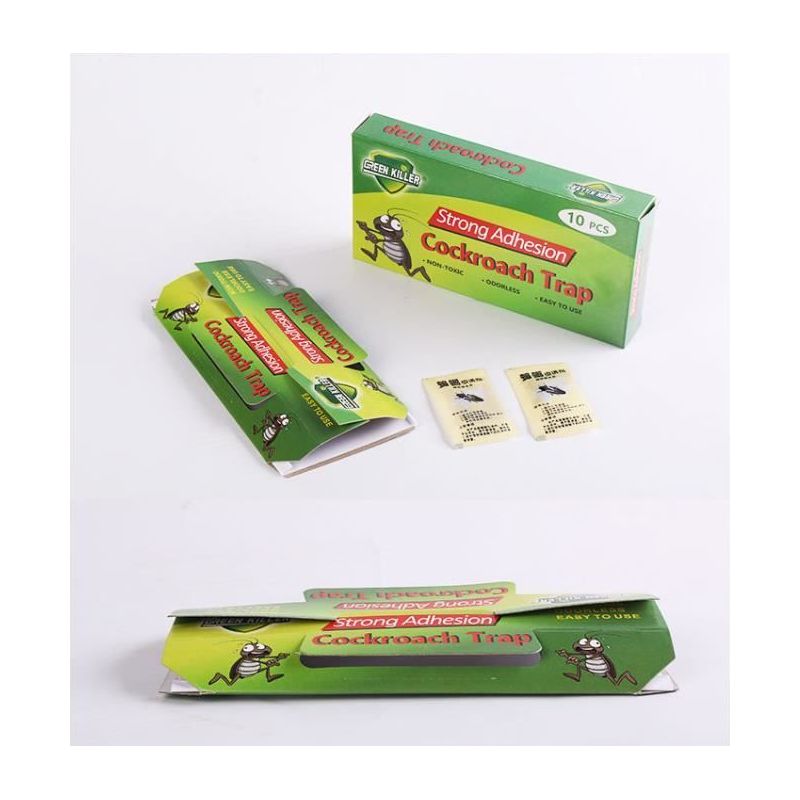 10 Stück Kakerlakenfalle Leistungsstarkes Anti-kakerlaken-produkt Professionelle Klebrige Kakerlakenfalle Anti-kakerlakenfalle.