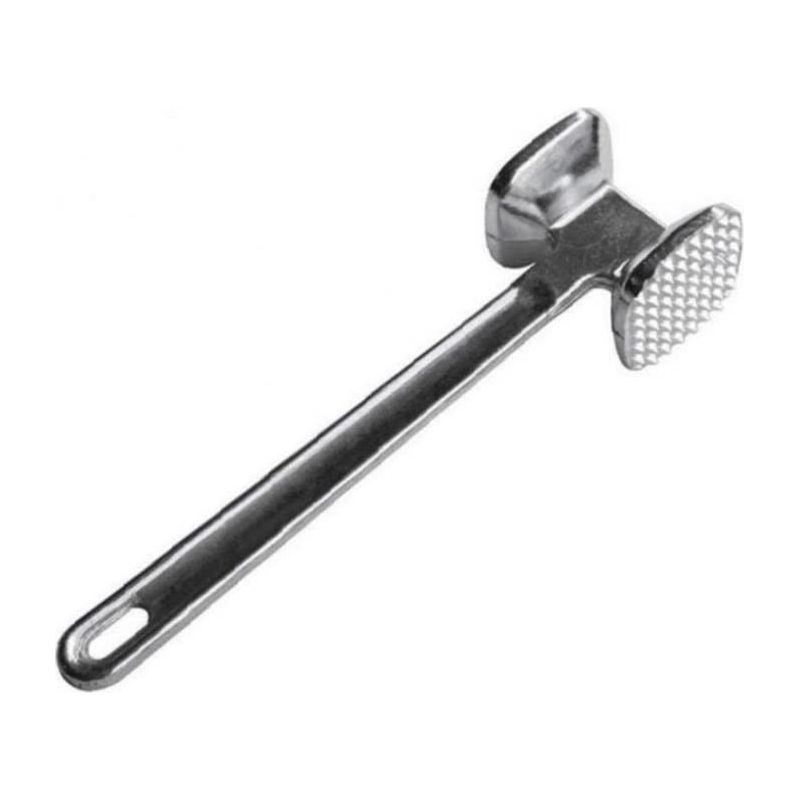 Fleischklopfer – Küchenhelfer – Metall – 19 Cm – Robust, Doppelseitig