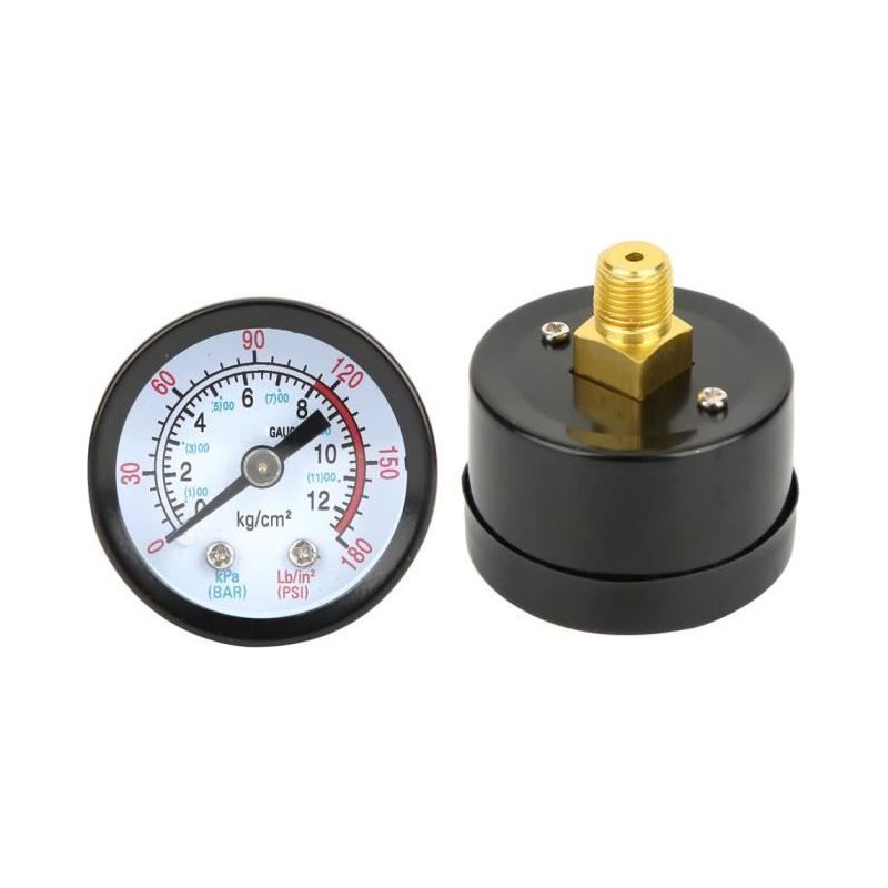 Y40 Manometer Mit Eisengehäuse, Stabile Leistung, Hohe Zuverlässigkeit, Praktisch Und Langlebig Für Kompressoren