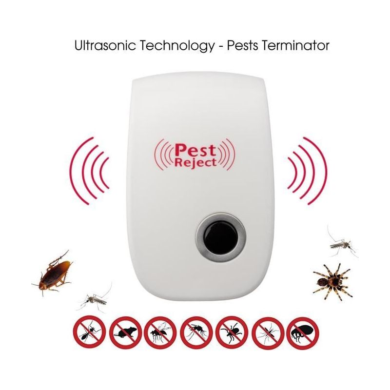 Elektronisches Ultraschall-insekten- Und Nagetierabwehrgerät Zur Bekämpfung Von Ratten, Mücken, Kakerlaken Und Ameisen