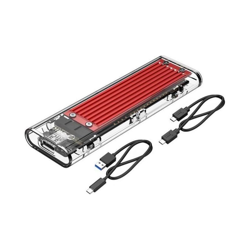 Orico Externes M.2 Nvme Ssd-gehäuse, Usb 3.1 Gen 2 Typ-c Auf M.2 Nvme Pcie Adapter Für M-key Ssds 2230, 2242, 2260, 2280
