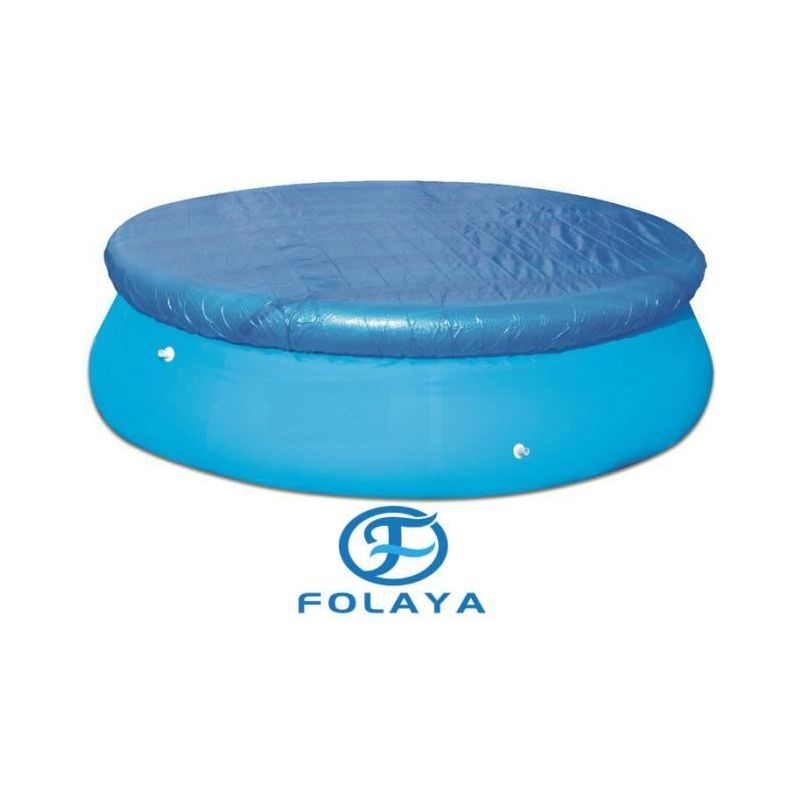 Poolabdeckung - Folaya - Rund - 183 Cm - Wasserdicht - Wetterfest