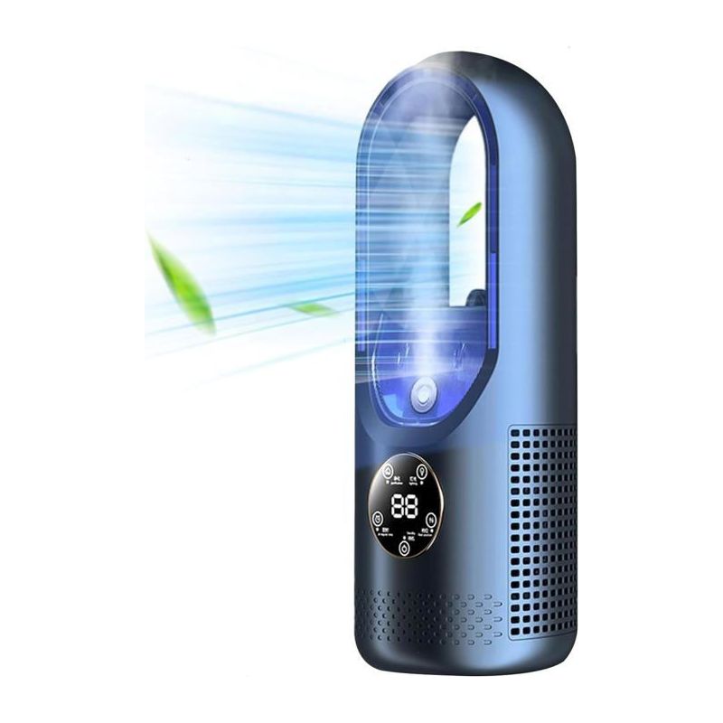 Rotorblattloser Ventilator – House Of Harlow 1960 – Tragbar – 6 Geschwindigkeitsstufen – Led-anzeige – Luftbefeuchtung