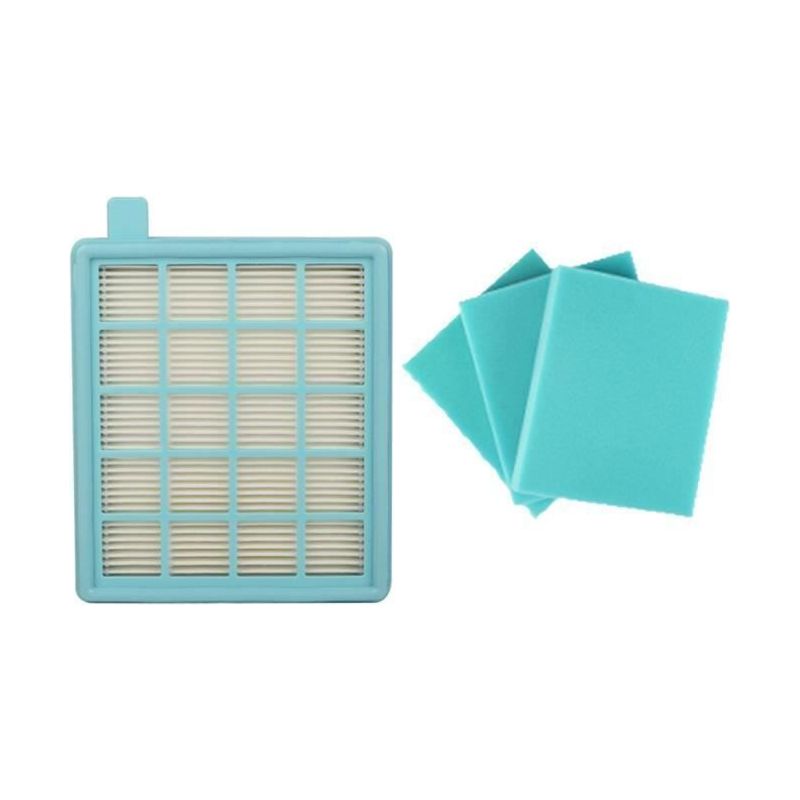 Hepa-filter + 3 Baumwollfilter Für Philips Staubsauger Fc8470 Fc8471 Fc8472 Fc8473 Fc8474 Fc8476 Fc8634