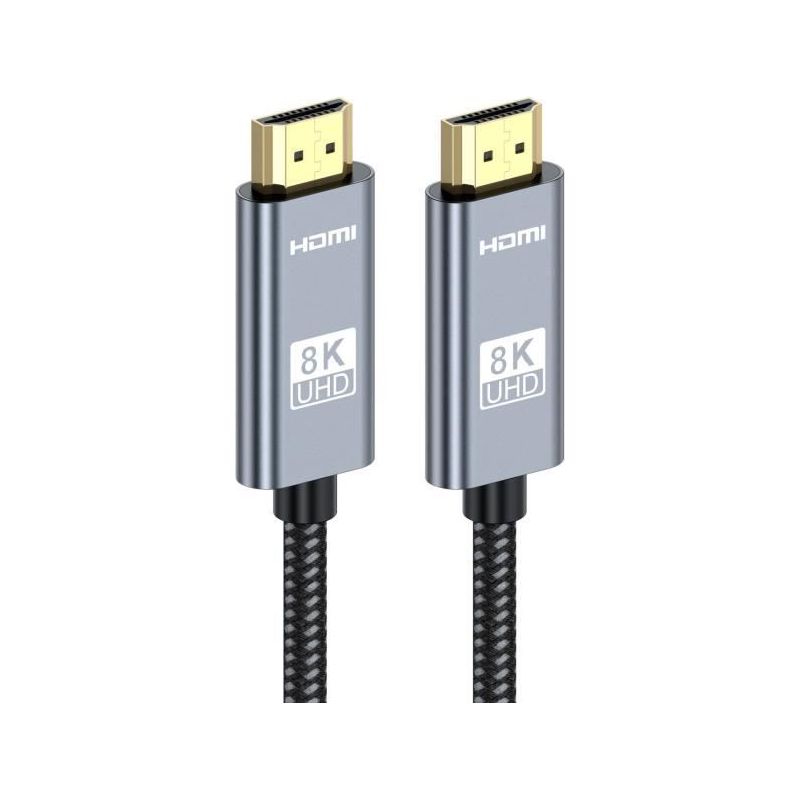 Hdmi 2.1-kabel – Hautstore – 1 M – 8k 60 Hz – 4k 120 Hz – Dolby Atmos