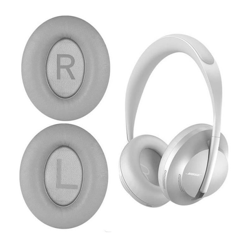Kopfhörer-etui, 1 Paar Ersatz-ohrpolster Aus Proteinleder Für Bose 700 - Nc700 Bluetooth-kopfhörer - Grau