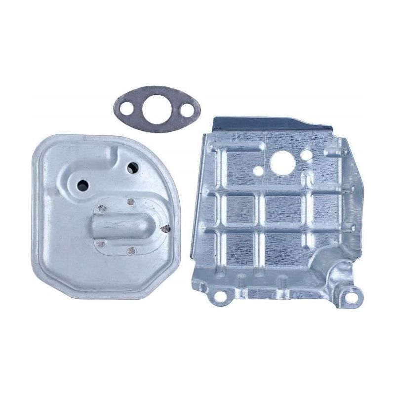 Auspuffschalldämpfer Mit Dichtungssatz Und Führungsabdeckung Für Honda Gx35 Nt Hht35s Umc435a Rasenmäher