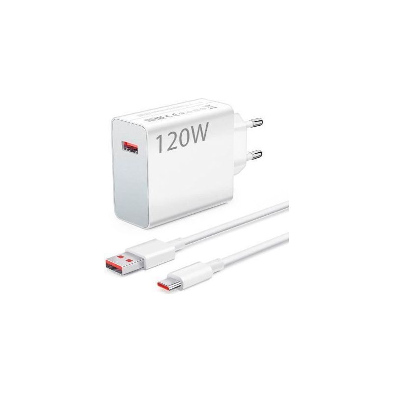 Ladegerät – Xiaomi – 120 W Turbo Charge – 6 A – Usb-c – Intelligenter Schutz
