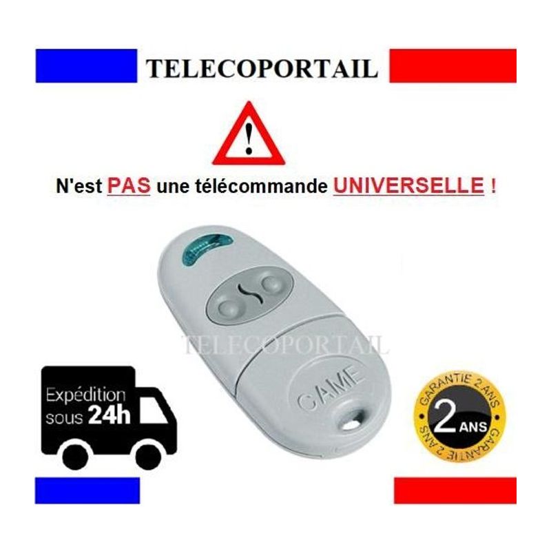 Fernbedienung - Came - Top432 Na - 2 Kanäle - Frequenz 433,92 Mhz - Kompatibel Mit Top432