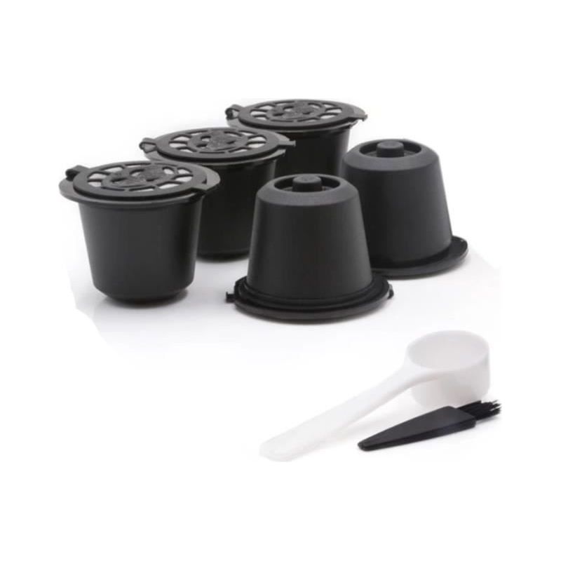 5 Wiederverwendbare Nespresso-kapseln, Nachfüllbarer Kaffeekapselfilter Für Nespresso-kaffeemaschinen, Permanent-kaffeefilter