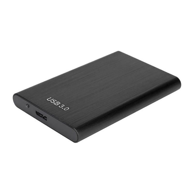 2,5-zoll-sata-usb-3.0-laptop-festplattengehäuse Für 7–9,5 Mm Externe Festplatten/ssds (schwarz) – Spr