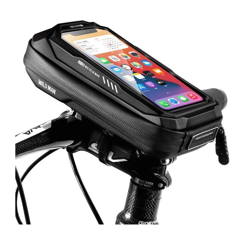 Wasserdichte, Tragbare Fahrradhalterung, Fahrradlenkertasche Mit Touchscreen, Handyhalterung Fürs Fahrrad, Handyhalterung Fürs Mountainbike