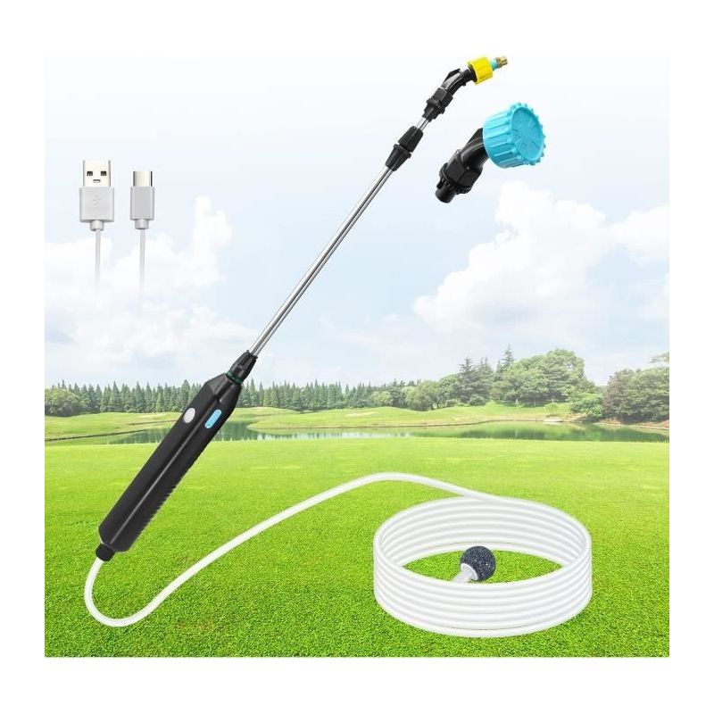 Elektrisches Sprühgerät, Teleskoplanzen-dachsprühgerät, Usb-wiederaufladbares Gartensprühgerät, Tragbar[u188]