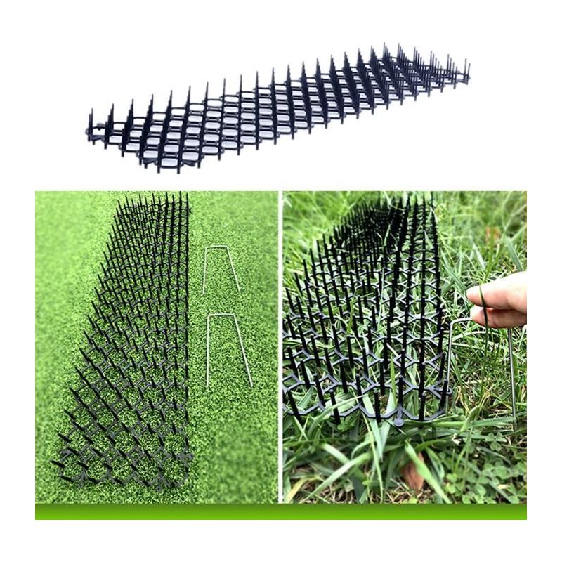 Abwehrmatte Für Katzen Und Hunde, Stachelmatte Für Den Garten, Perlenstreifen, Outdoor-zubehör