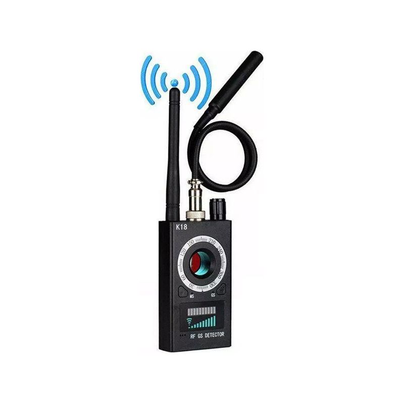 K18 Multifunktionsdetektor Mini-spionagekamera Audio Gsm-locator Gps-signallinse Rf-locator Drahtloser Detektor