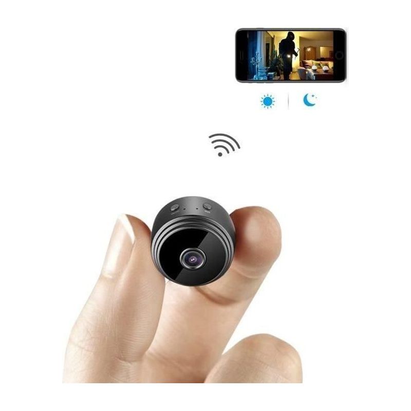 Versteckte Mini-ip-wlan-hd1080p-nachtsicht- Und Bewegungserkennungs-überwachungskamera