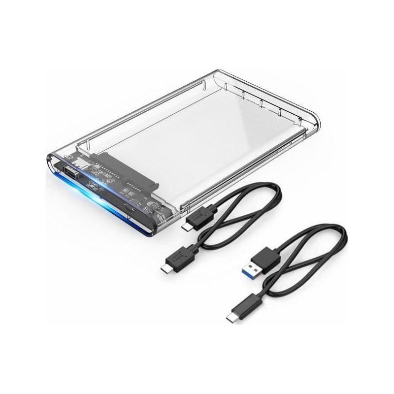 Orico Usb 3.1 Gen 2 Superspeed 10 Gbit/s Usb-c Festplattengehäuse Für 2,5-zoll Sata Iii Ssd/hdd – Usb-c Auf Usb-c Und Usb-c
