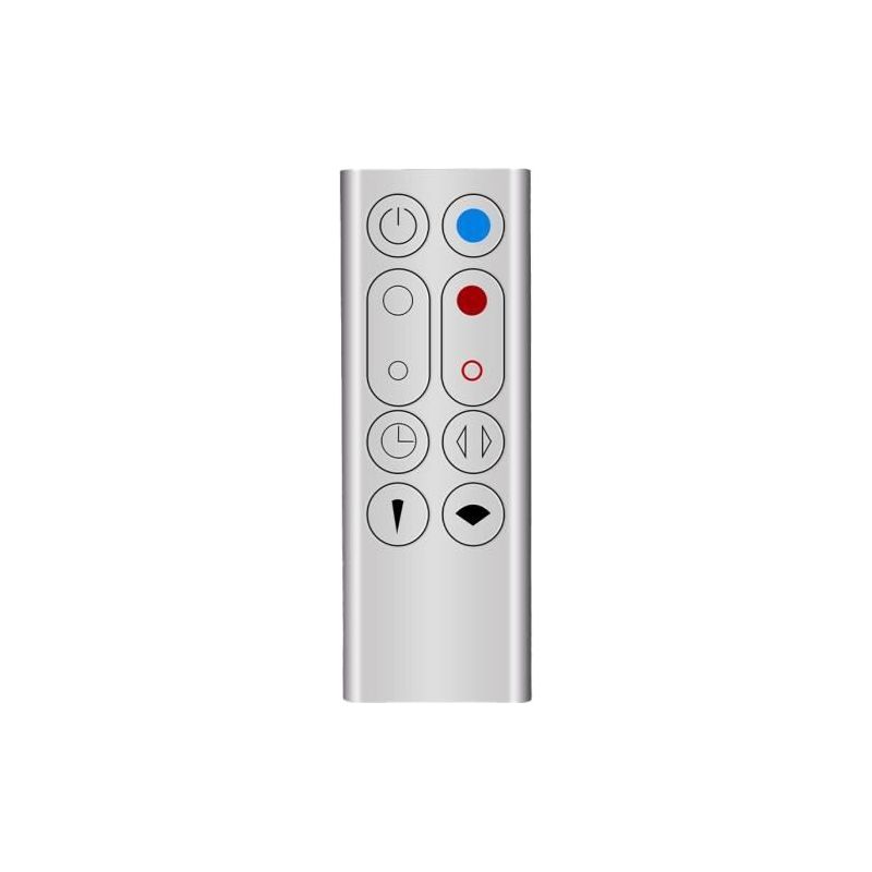 Ersatzfernbedienung Passend Für Dyson Am09 Hp00 Hp01 Leafless Luftreiniger/ventilator, Silberfarben
