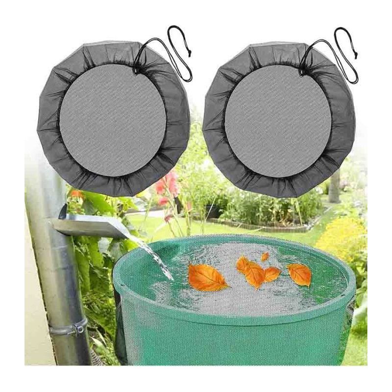 Regenwassertank-schutznetz - Folaya - Ø 120 Cm - Weiß - Packung