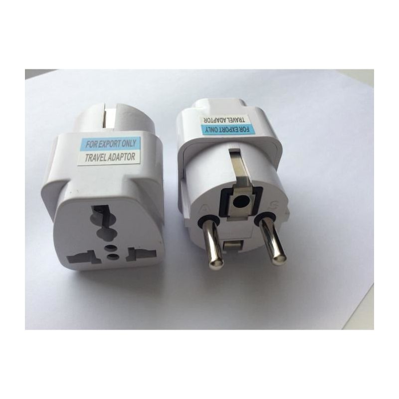 Reiseadapter – Stecker – Uk/us/au Auf Europa – Buchse – Rechteckig