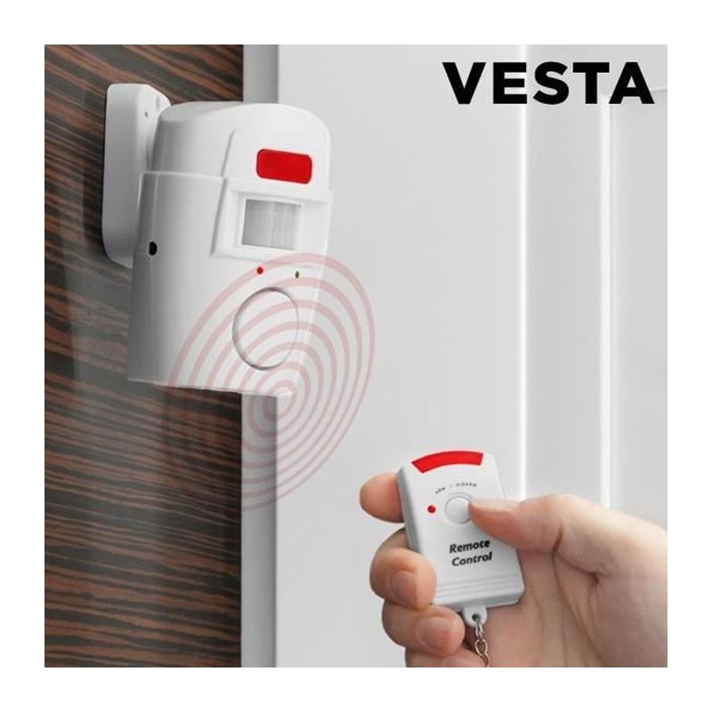 Vesta R2 Funkalarmanlage Mit Bewegungsmelder