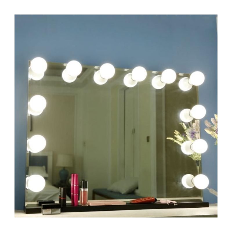 Spiegelbeleuchtungsset – Kosmetikspiegellampe, 10 Led-lampen – Gelb