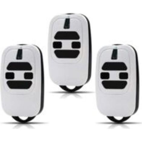 Télécommande Pour Portail 433,92 Mhz – Compatible Dea Gti2/4, Gt2/4, Mio Tr2/4, Tr2n/4n – Lot De 3
