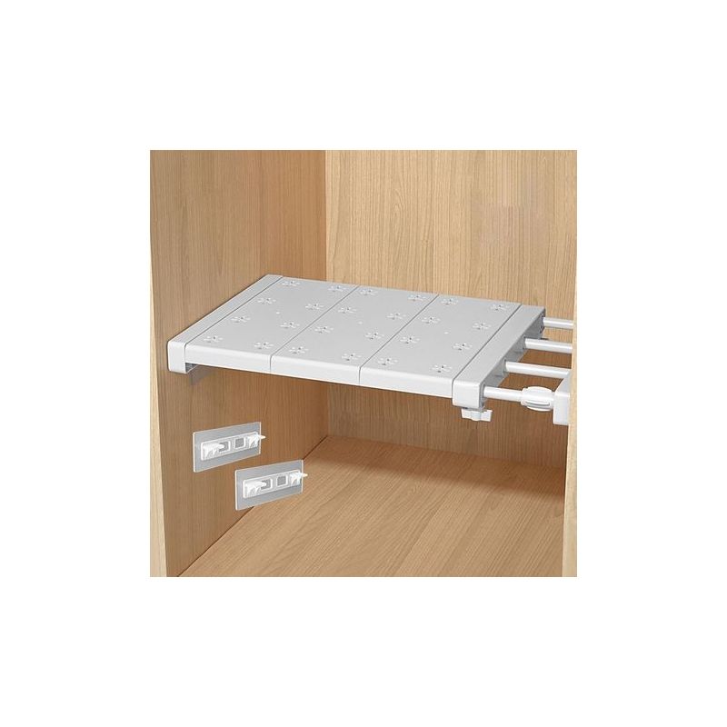 Ausziehbare Kleiderstange, Verstellbares Metall 38-60 Cm, Trennwand