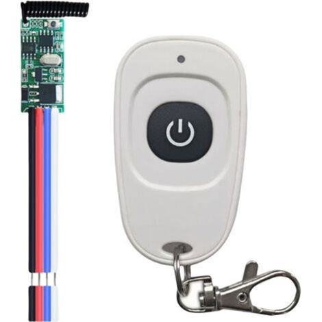Interrupteur Télécommandé Rf 12 V – Module Relais Mini Led Haute Sensibilité 433 Mhz, 3,5–12 V Cc, Pour Porte De Garage