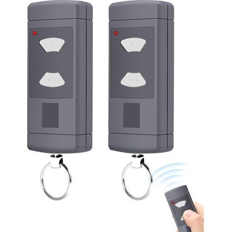 Telecommande Portail 40,685 Mhz, Telecommande Porte De Garage Pour Hormann Hse2/4, Hsm2/4, Hs2/4, Hs2/4, 2 Canaux, Nice Télécommande Rolling Code-muntra