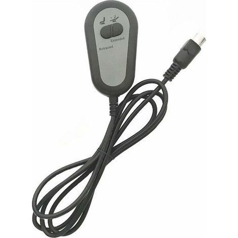 Télécommande Pour Fauteuils Inclinables, Interrupteur Manuel À 2 Boutons Et 5 Pôles Pour La Plupart Des Fauteuils Inclinables Électriques Et Des Fauteuils Releveurs.