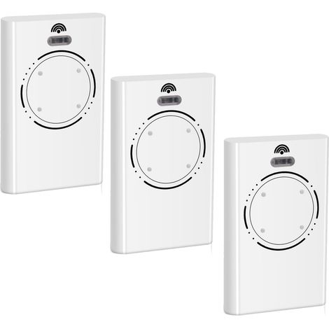 4 Canaux Telecommande Portail Pour Xt4 868 Slh Lr, Xt2 868 Slh Lr Télécommande De Portail (3pcs)