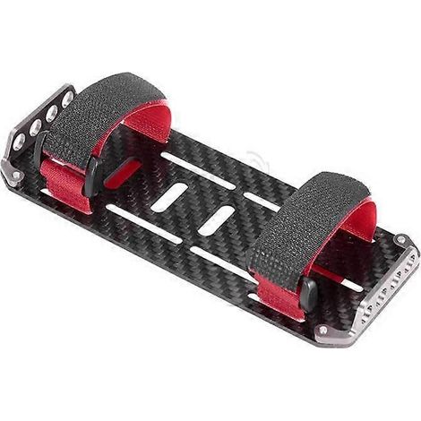 Un Support De Batterie Pour Voiture Télécommandée, En Fibre De Carbone, Compatible Avec Les Voitures Télécommandées Tout-terrain Scx1-10.