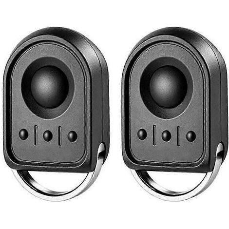 Compatible Avec La Télécommande Sans Fil À Code Tournant 4 Canaux Somfy 1870879 Keygo Rts 433,92 Mhz Pour Porte De Garage (2 Unités)