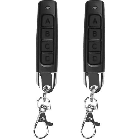 Télécommande De Remplacement Portable Pour Garage, Copieur De Clés À Distance, Compatible Avec Les Volets Roulants De Voiture Et Les Portes De Garage.