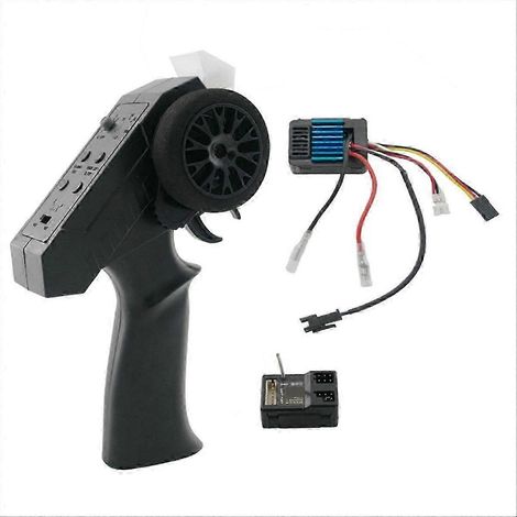 Kit De Télécommande 2,4 Ghz À 2 Canaux Avec Récepteur Mitter Et Contrôleur De Vitesse Électronique (esc) 50 A Pour Voiture Rc Mn88k - Pièces De Mise À Niveau