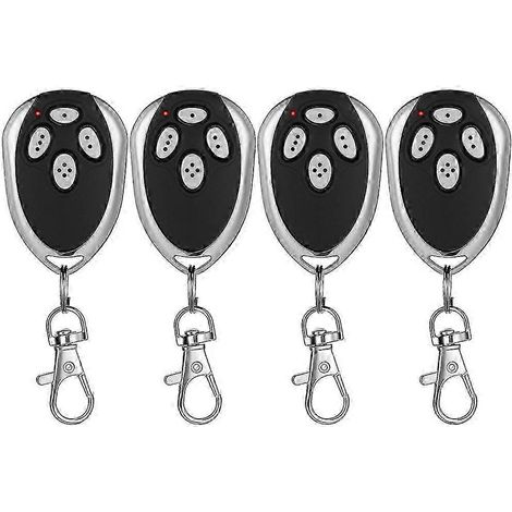 Quaternity Pcs Channels Gate Opener Remote Compatible For Aleko Lm123 433.92mhz Garage Door Control Transmitter