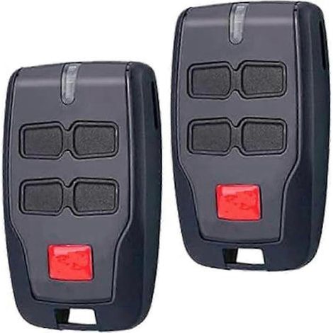 2pcs Garage Remote Controls For Bft Mitto B Rcb,433.92mhz Rolling Code,4-channel Bft Remote,for Roll