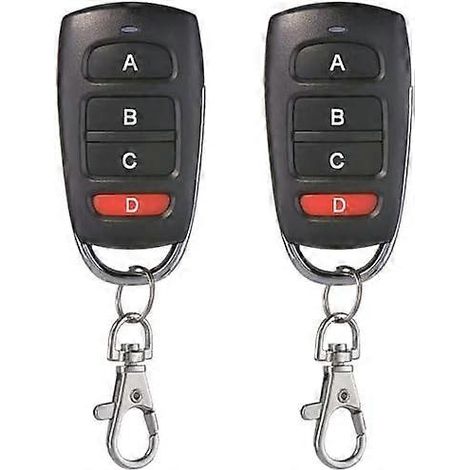Télécommande De Porte De Garage Clonée 433 Mhz, Réplicateur De Télécommande Sans Fil Ev 1527 (54x34x14mm)