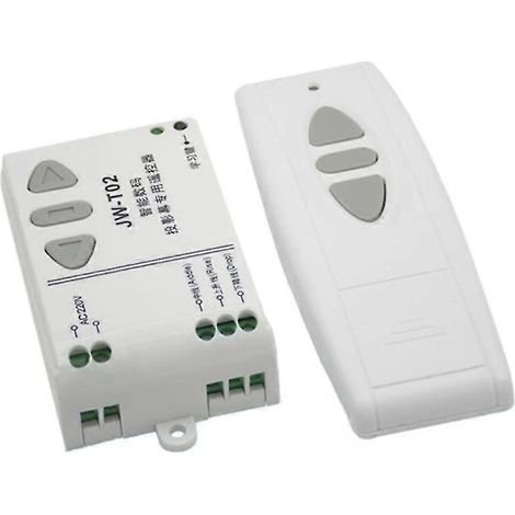 Télécommande Sans Fil Jw-t02 Pour Moteur Tubulaire 220 V Ca, Marche Avant/arrière, Émetteur/récepteur À Verrouillage.