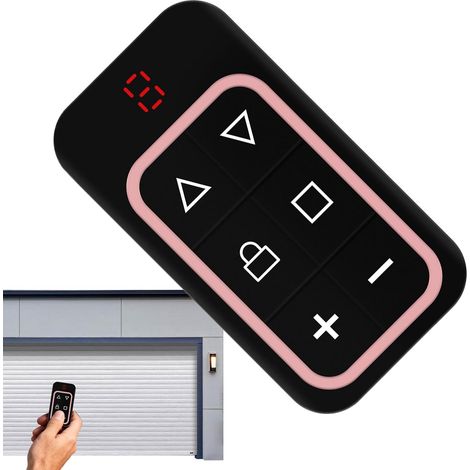 Télécommande De Porte Garage – Émetteur À 6 Boutons