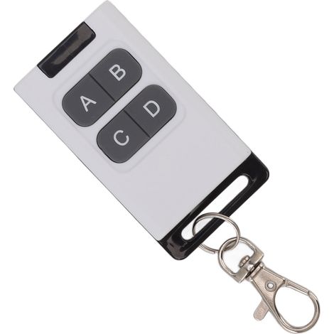 Télécommande Universelle 433 Mhz Avec Clonage Et 4 Touches Pour Porte De Garage Électrique.