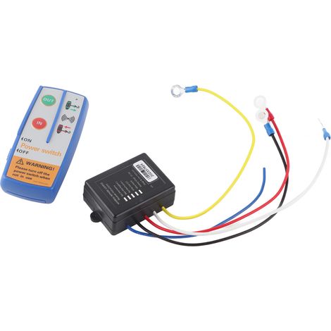 Kit Émetteur-récepteur De Télécommande Sans Fil Pour Treuil Électrique 12 V Pour Camion, Vtt Et Suv