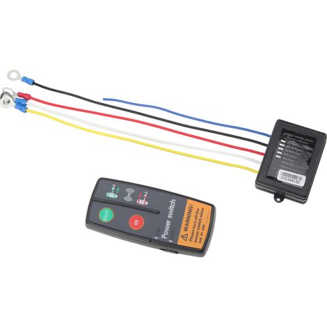Télécommande Sans Fil Pour Treuil, 12 V Cc/24 V Cc, 3 En 1, Robuste, Avec Interrupteur Et Commande Intégrés Pour Camions, Vtt Et Suv.