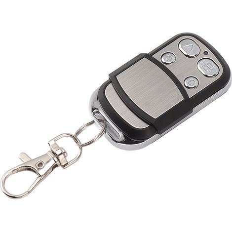 Télécommande De Porte Sans Fil À 4 Boutons Avec Batterie Intégrée, Idéale Pour Les Systèmes De Sécurité De Garage.