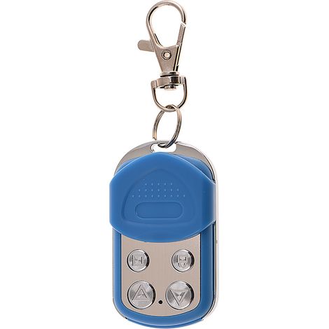 Télécommande Rf 433,92 Mhz 4 Canaux Duplicateur Rapide Pour Porte De Garage Barrière Voiture Alarme Copie Bleu
