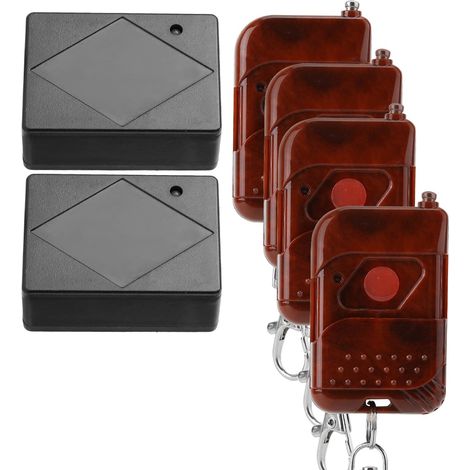 Trousse Émetteur-récepteur 2v4 Pour Télécommande Sans Fil De Porte, Kit D'Accès À Distance Avec Interrupteur De Contrôle
