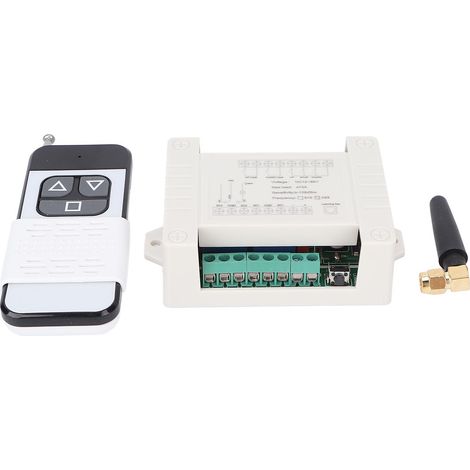 Télécommande Moteur Dc 12v 24v 36v 433mhz Avec Inverseur Marche Avant/arrière Réglable Pour Portes Électriques