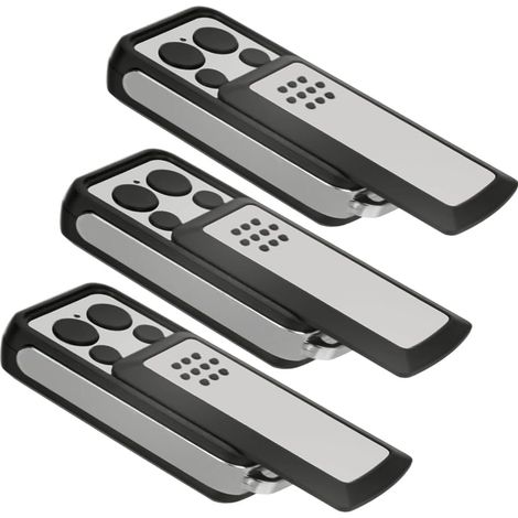 Lot De Télécommandes Garage Pour Avidsen Compatible Avec La Marque Extel Thomson 3 Sdre-114253 114253 104257 104251