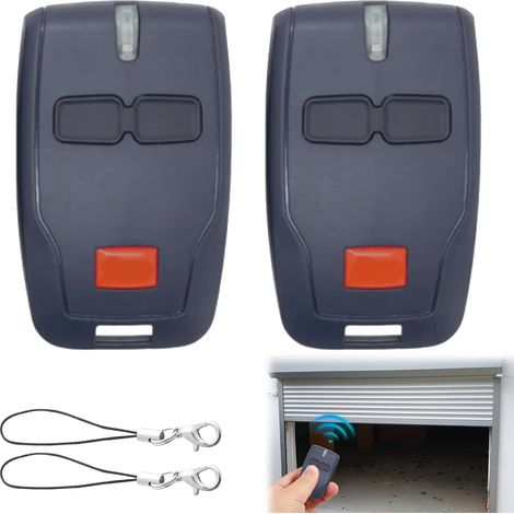 2x Télécommandes De Porte De Garage Bft Pour Bft Mitto 2/kleio/ghibli/trc 2/kleio/ghibli/tr - Duplicateur De Porte De Garage Sans Fil 2 Canaux